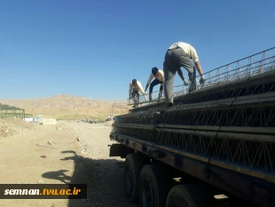 اردوی جهادی دانشجویان دانشکده فنی و حرفه ای پسران سمنان در روستای چم مهر شهرستان پلدختر آغاز شد 4