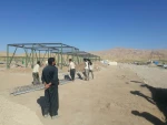 اردوی جهادی دانشجویان دانشکده فنی و حرفه ای پسران سمنان در روستای چم مهر شهرستان پلدختر آغاز شد 5