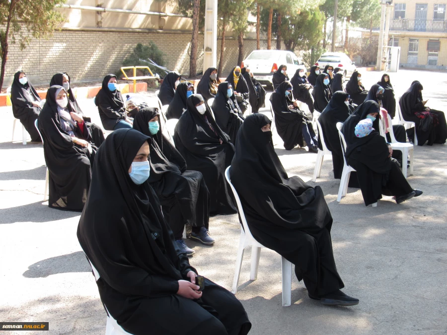 برگزاری مراسم بزرگداشت چهلمین روز تدفین شهید گمنام دانشگاه فنی و حرفه ای استان سمنان 12