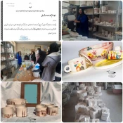 به مناسبت گرامیداشت هفته پژوهش و فناوری توسط دانشکده فنی و حرفه ای دختران سمنان انجام شد:
بازدید دانشجویان گروه هنر از کارگاه سرامیک دانشجوی کارآفرین موفق سرکار خانم گلناز السادات شاهورانی فارغ التحصیل رشته گرافیک 2