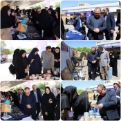 برگزاری آیین افتتاحیه بازارچه کارآفرینی دانشکده ملی مهارت دختران سمنان 5