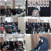 برگزاری مراسم گرامیداشت شهدای خدمت در دانشکده ملی مهارت دختران سمنان
 4